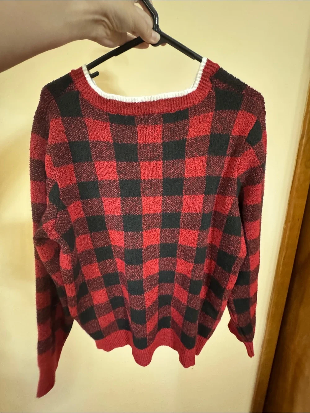 Holiday Time Red and Black Plaid 
